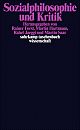 Cover: Sozialphilosophie und Kritik