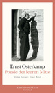 Cover: Poesie der leeren Mitte Cover: Poesie der leeren Mitte