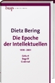Cover: Die Epoche der Intellektuellen Cover: Die Epoche der Intellektuellen