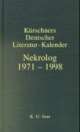 Cover: K�rschners Deutscher Literatur- Kalender.