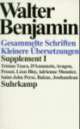 Cover: Walter Benjamin: Gesammelte Schriften