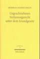 Cover: Ungeschriebenes Verfassungsrecht unter dem Grundgesetz