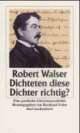 Cover: Dichteten diese Dichter richtig? Cover: Dichteten diese Dichter richtig?