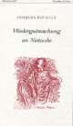 Cover: Wiedergutmachung an Nietzsche Cover: Wiedergutmachung an Nietzsche