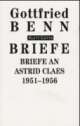 Cover: Briefe an Astrid Claes 1951-1956 Cover: Briefe an Astrid Claes 1951-1956