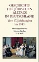Cover: Geschichte des jüdischen Alltags in Deutschland