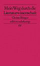 Cover: Mein Weg durch die Literaturwissenschaft