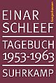 Cover: Einar Schleef: Tagebuch 1953-1963 Cover: Einar Schleef: Tagebuch 1953-1963