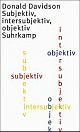 Cover: Subjektiv, intersubjektiv, objektiv