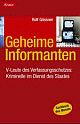 Cover: Geheime Informanten Cover: Geheime Informanten