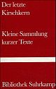 Cover: Der letzte Kirschkern Cover: Der letzte Kirschkern