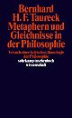 Cover: Metaphern und Gleichnisse in der Philosophie
