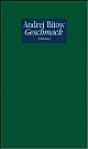 Cover: Geschmack Cover: Geschmack