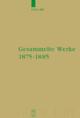 Cover: Paul Ree: Gesammelte Werke 1875-1885