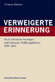 Cover: Verweigerte Erinnerung Cover: Verweigerte Erinnerung