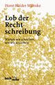 Cover: Lob der Rechtschreibung Cover: Lob der Rechtschreibung