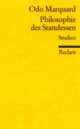 Cover: Philosophie des Stattdessen