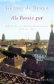 Cover: Als Poesie gut Cover: Als Poesie gut