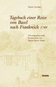 Cover: Tagebuch einer Reise von Basel nach Frankreich 1749