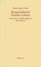 Cover: Rangierbahnhof fremden Lebens
