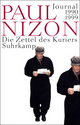 Cover: Die Zettel des Kuriers Cover: Die Zettel des Kuriers