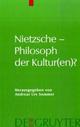 Cover: Nietzsche - Philosoph der Kultur(en)? Cover: Nietzsche - Philosoph der Kultur(en)?
