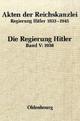 Cover: Akten der Reichskanzlei. Die Regierung Hitler