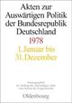 Cover: Akten zur Auswärtigen Politik der Bundesrepublik Deutschland 1978