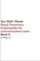 Cover: Raoul Tranchirers Enzyklopädie für unerschrockene Leser