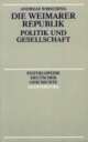 Cover: Die Weimarer Republik Cover: Die Weimarer Republik