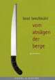 Cover: vom absägen der berge Cover: vom absägen der berge