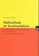 Cover: Opferschutz im Strafverfahren