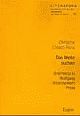 Cover: Das Weite suchen
