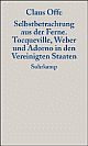 Cover: Selbstbetrachtung aus der Ferne
