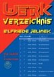 Cover: Werkverzeichnis Elfriede Jelinek