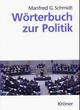 Cover: Wörterbuch zur Politik Cover: Wörterbuch zur Politik
