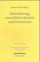 Cover: Wahrnehmung, menschliches Handeln und Institutionen Cover: Wahrnehmung, menschliches Handeln und Institutionen