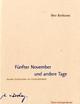 Cover: Fünfter November und andere Tage