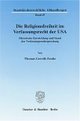 Cover: Die Religionsfreiheit im Verfassungsrecht der USA Cover: Die Religionsfreiheit im Verfassungsrecht der USA