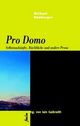 Cover: Pro Domo Cover: Pro Domo