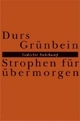 Cover: Strophen für übermorgen