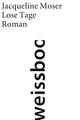 Cover: Lose Tage