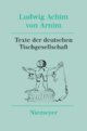 Cover: Texte der deutschen Tischgesellschaft. Werke und Briefwechsel, Band 11