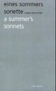 Cover: eines sommers sonette / a summer's sonnets Cover: eines sommers sonette / a summer's sonnets