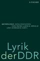 Cover: Lyrik der DDR