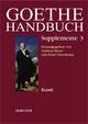 Cover: Goethe-Handbuch Cover: Goethe-Handbuch