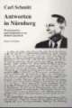 Cover: Antworten in Nürnberg Cover: Antworten in Nürnberg