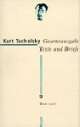 Cover: Kurt Tucholsky: Gesamtausgabe. Texte und Briefe Cover: Kurt Tucholsky: Gesamtausgabe. Texte und Briefe