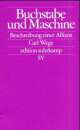 Cover: Buchstabe und Maschine