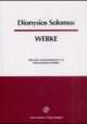 Cover: Dionysios Solomos: Werke